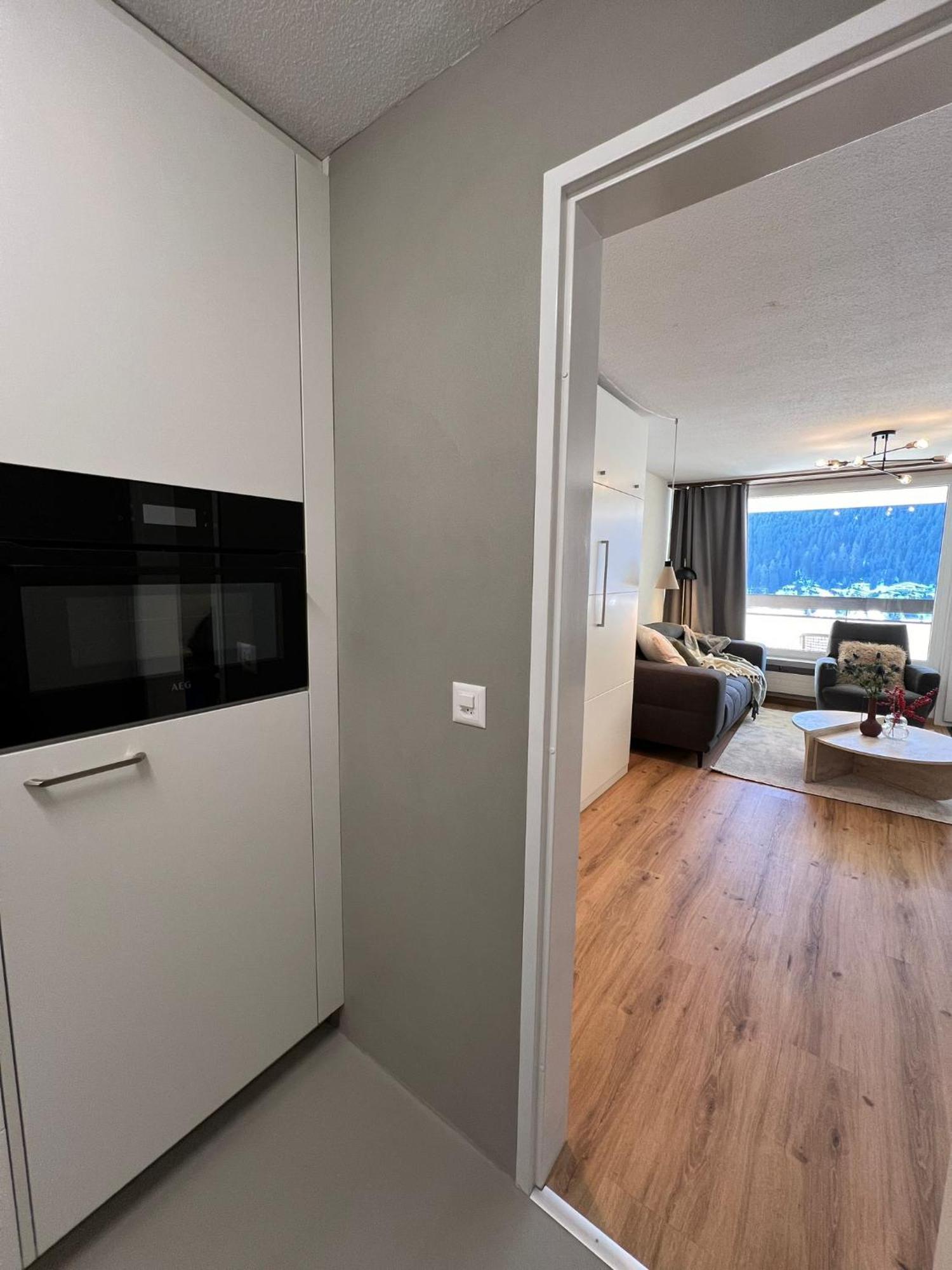 New Renovated Apartment In Center Of Davos Extérieur photo