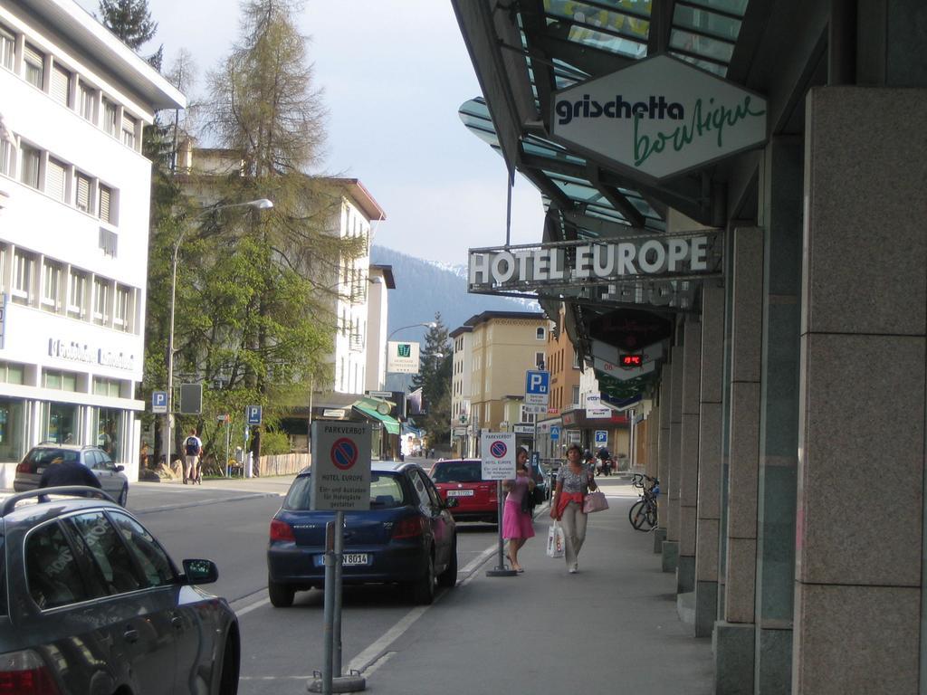 New Renovated Apartment In Center Of Davos Extérieur photo